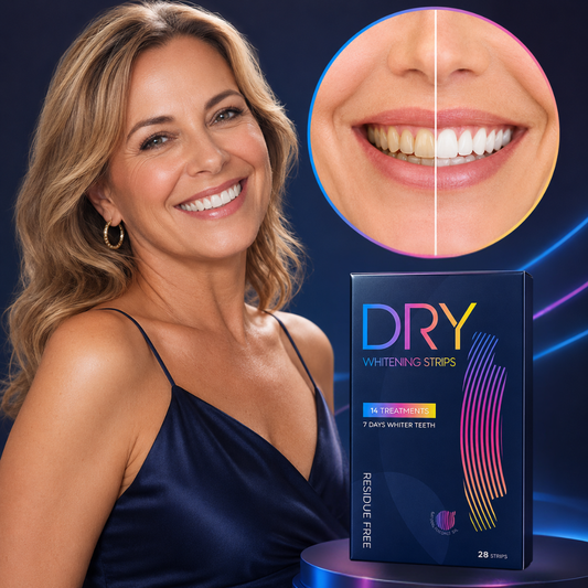 Dry Whitening Strips | Visibly Whiter Teeth From the Very First Use