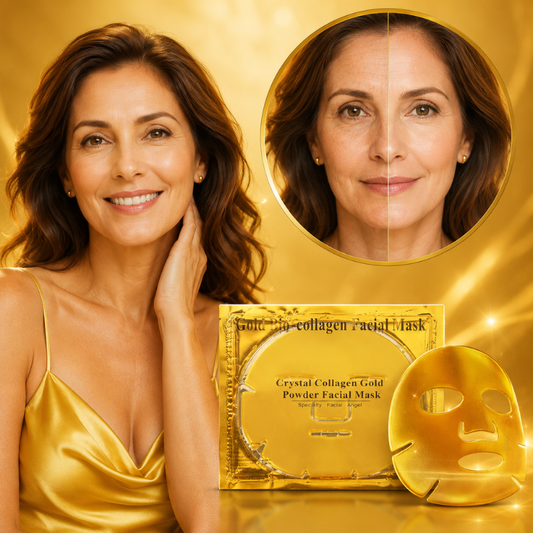 Gold Bio-Collagen Facial Mask | Visibly Plumper, More Radiant Skin in Just 20 Minutes