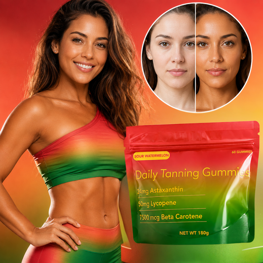 Daily Tanning Gummies | Unlock Your All-Day Energy & Confidence in the Next 5 Minutes!