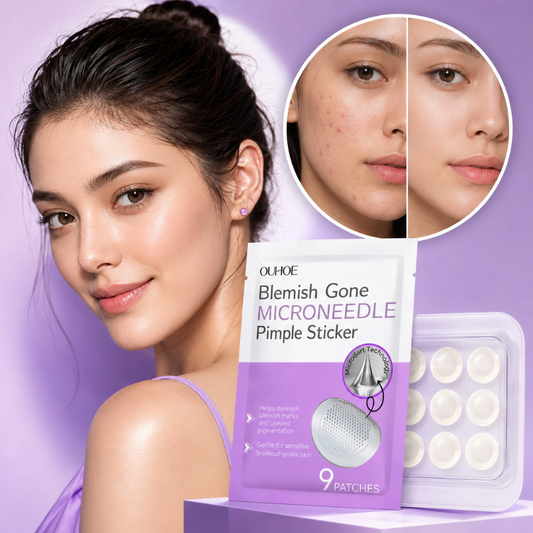 Microneedle Pimple Sticker | Targets Blemishes Overnight for Visibly Clearer Skin