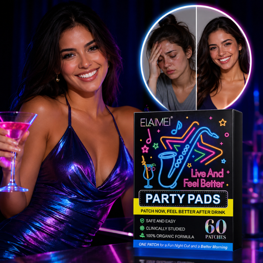 Party Pads | Wake Up Clear-Headed, Energized, and Ready — Even After a Big Night