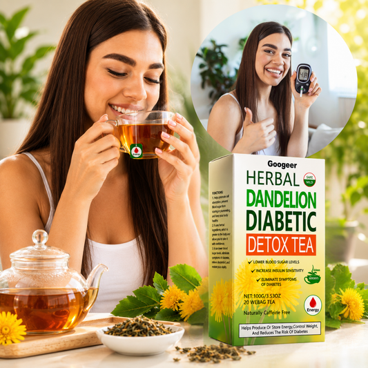 Dandelion Diabetic Detox Tea | Stabilize Blood Sugar, Detox Your Body & Feel Energized Again.