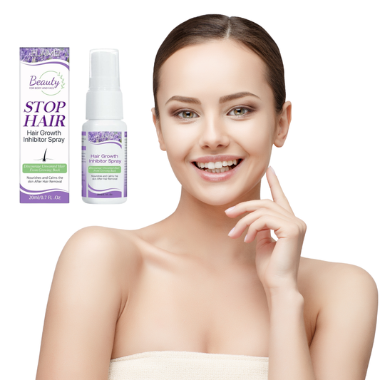 Hair Growth Inhibitor Spray | Stop Hair Regrowth & Enjoy Smooth Skin for Weeks