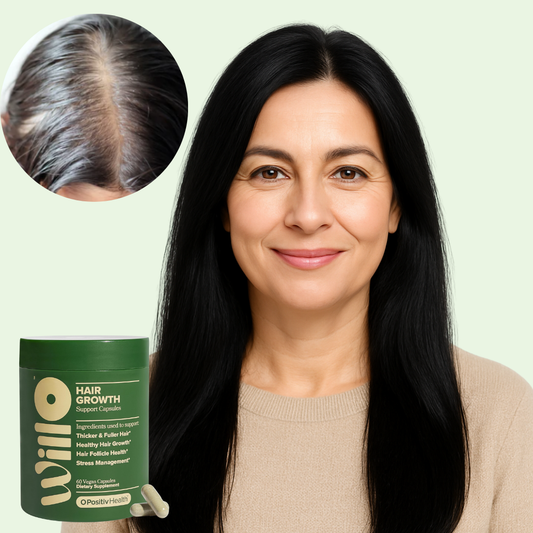 Cápsulas para el Crecimiento del Cabello Willo | Rutina Intensiva de 30 Días para un Cabello Más Grueso y Abundante