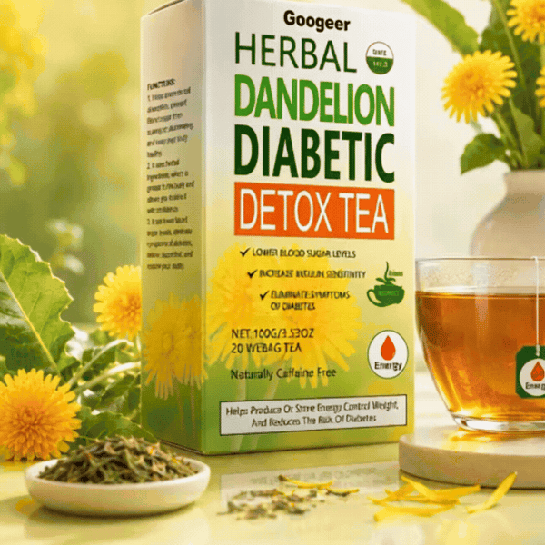Dandelion Diabetic Detox Tea  Stabilize Blood Sugar, Detox Your Body & Feel Energized Again.