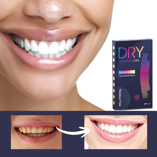 Dry Whitening Strips | Visibly Whiter Teeth From the Very First Use