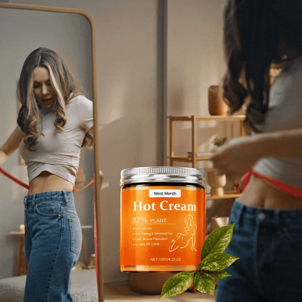 Hot Slimming Cream  Burn Inches and Tighten Skin Fast — In Just Weeks