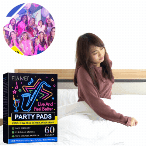 Party Recovery Patch  Wake Up Clear-Headed, Energized, and Ready — Even After a Big Night