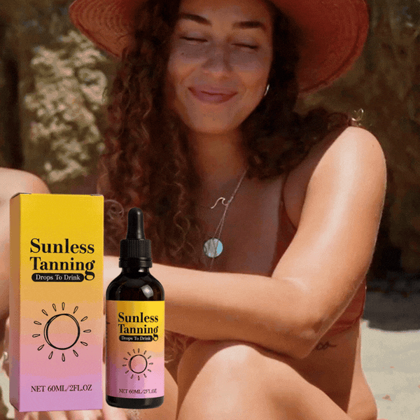 Sunless Tanning Drops  Drink Your Way to a Natural, Even Glow